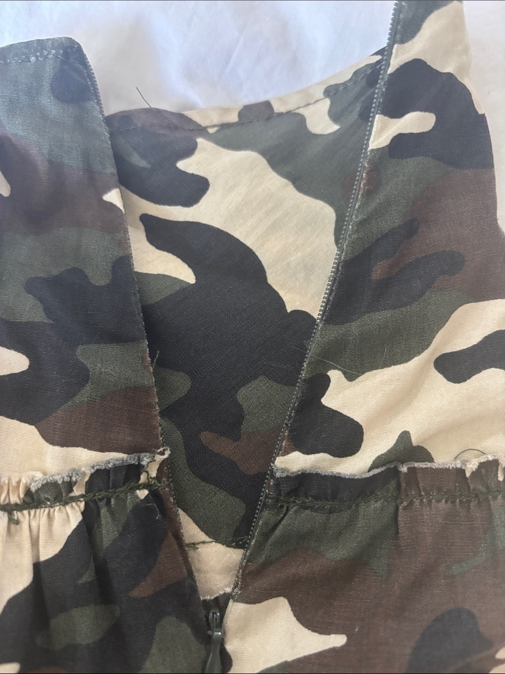 Miss Me Camouflage Maxi Skirt with Embroidered Dragon - Picture 9 of 9